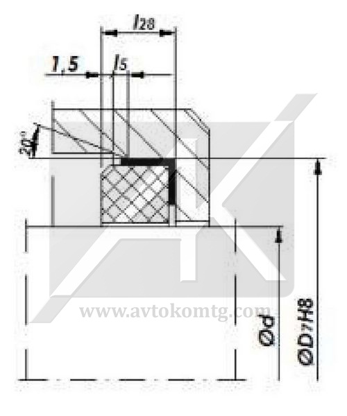 Неподвижные кольца ТИП S60 Неподвижные кольца ТИП S60